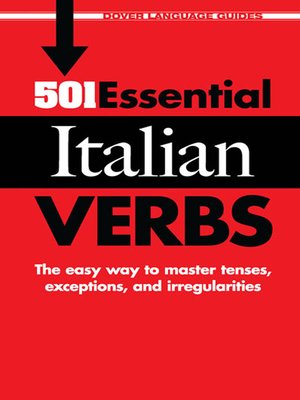 501 Essential Italian Verbs - ebook